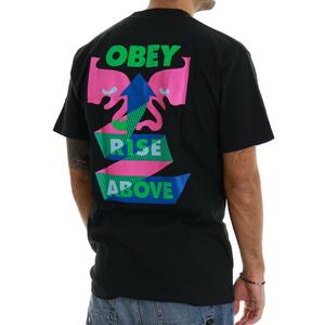 T-SHIRT RISE ABOVE OBEY - Mad Fashion | img vers.300x/